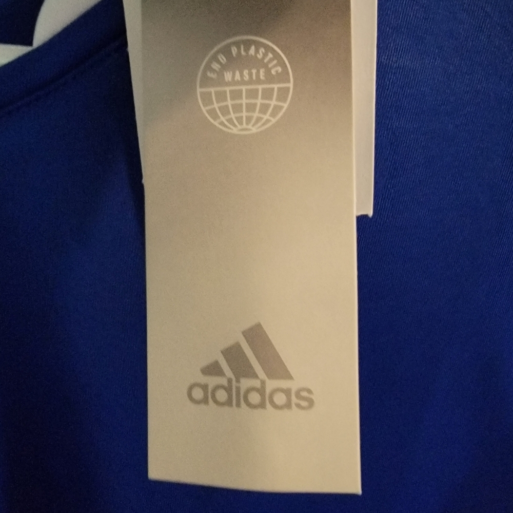 Adidas Tiro21 AEROREADY Football/Soccer Royal Blue Jersey GM7589 Men’s Small - Picture 8 of 9